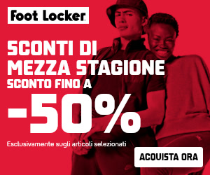 SCONTI fino a -50%!
