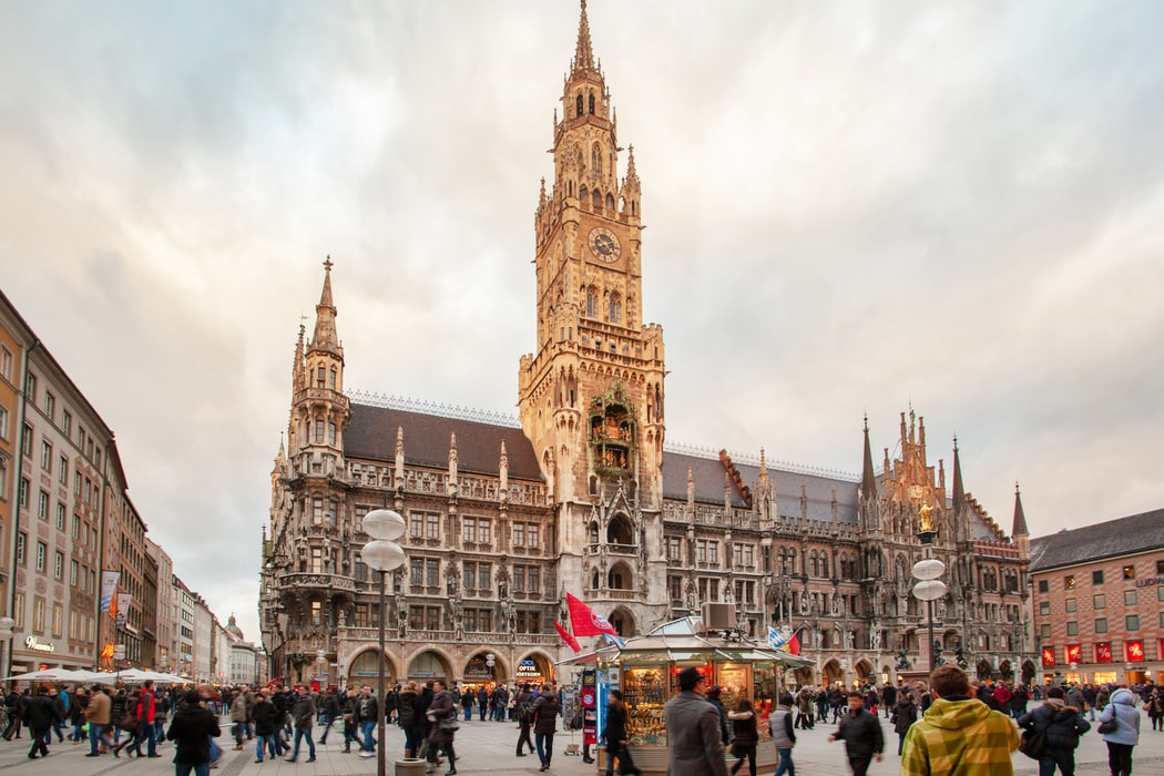 Marienplatz a Monaco di Baviera